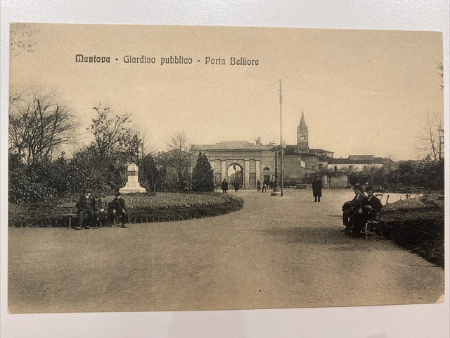 MANTOVA - Giardino Pubblico Porta Belfiore ￼