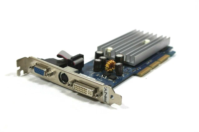CARTE GRAPHIQUE PNY nVidia GeForce 6200 256MB DDR2 AGP VGA DVI-I