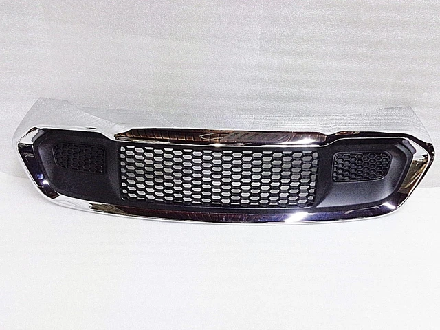 For 2017-2019 Jeep Grand Cherokee Red Grill Grille Inserts Ring Kit