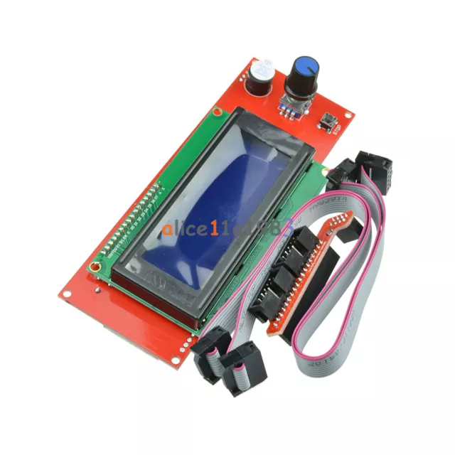 Reprap RAMPS1.4 2004 controllo display LCD con adattatore Mendel, stampante 3D Prusa