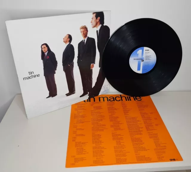 David Bowie - Tin Machine - MTLS 1044 - Vinyl LP Record