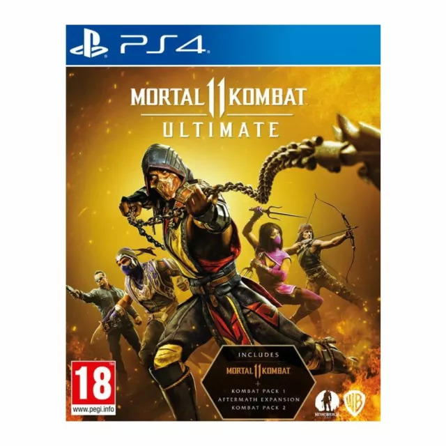 Mortal Kombat 11 Ultimate (PS4)  NEW AND SEALED - QUICK DISPATCH - FREE POSTAGE