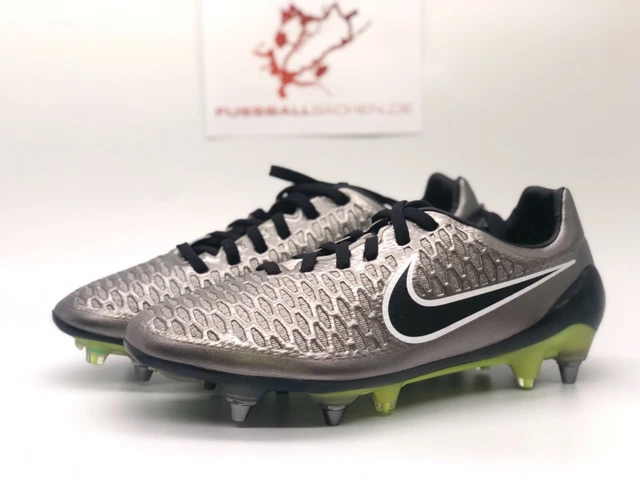 NIKE MAGISTA OPUS SG PRO silber schwarz Stollen Fu ballschuhe