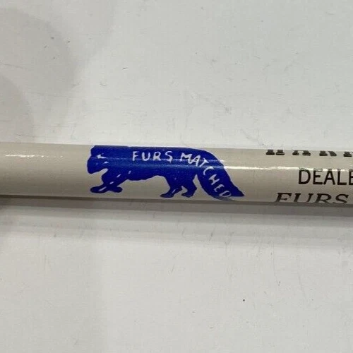 1950s Harry Ackerman Fur Store Dealer Advertising Pencil New York City Manhattan