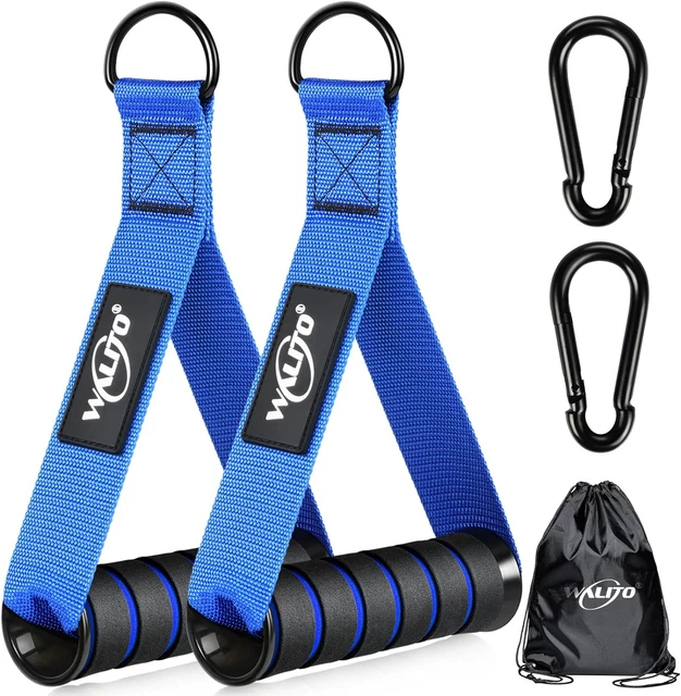 EXERCISE HANDLES, REPLACEMENT Cable Machine Attachments for Home Gym