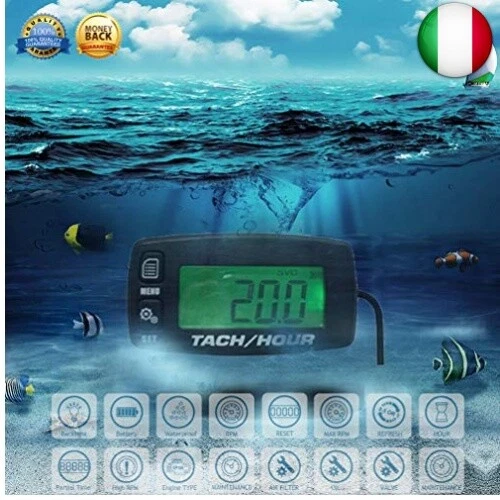 Contaore Di Funzionamento Digitale, Contagiri Per Tosaerba - Foto 10