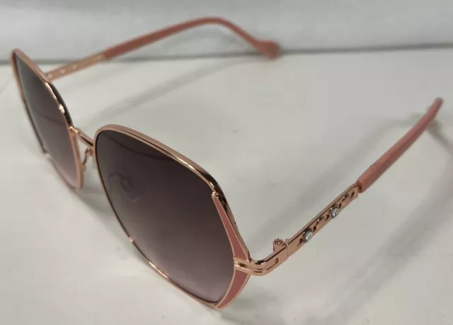 Jessica Simpson Pink Oval Sunglasses HHJSOP0208-A J5812 RGDPK