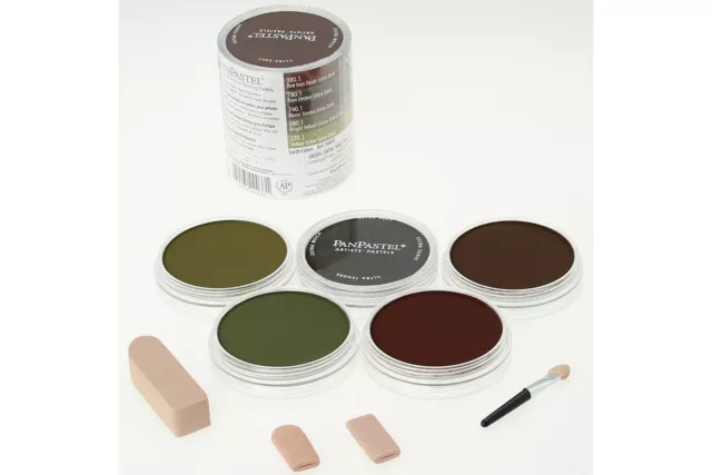 Pan Pastel Artists Pastel Set of 5 - Earth Colours