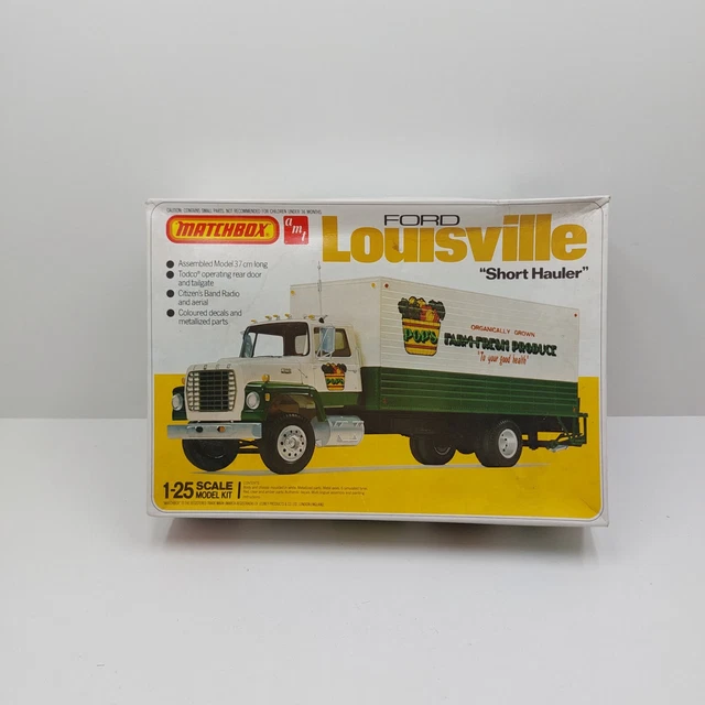 Maquette De Camion En Plastique Ford Louisville Short Hauler Morton Salt 125 96a1424 22443