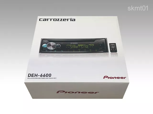 カロッツェリア(パイオニア) カーオーディオ 1DIN CD USB Bluetooth DEH-6600