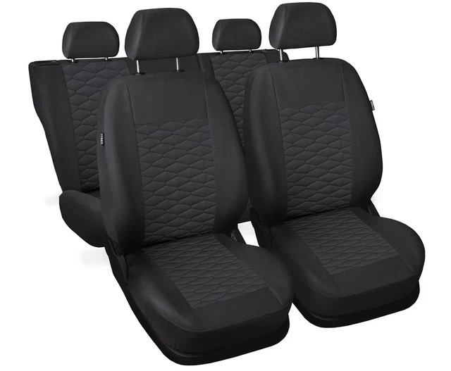 Rebeca Shop Housses De Siège Auto Compatibles Peugeot 207 - Made In Italy - Set Complet Avant & Arrière