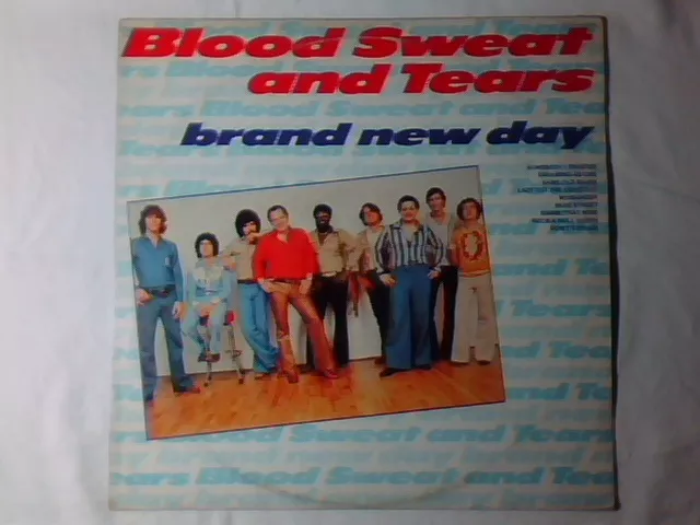 BLOOD SWEAT AND TEARS Brand new day lp ITALY UNIQUE PICTURE SLEEVE