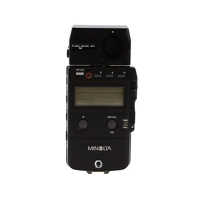 Minolta Flash Meter IV with Spherical Diffuser (Ambient/Flash) AI