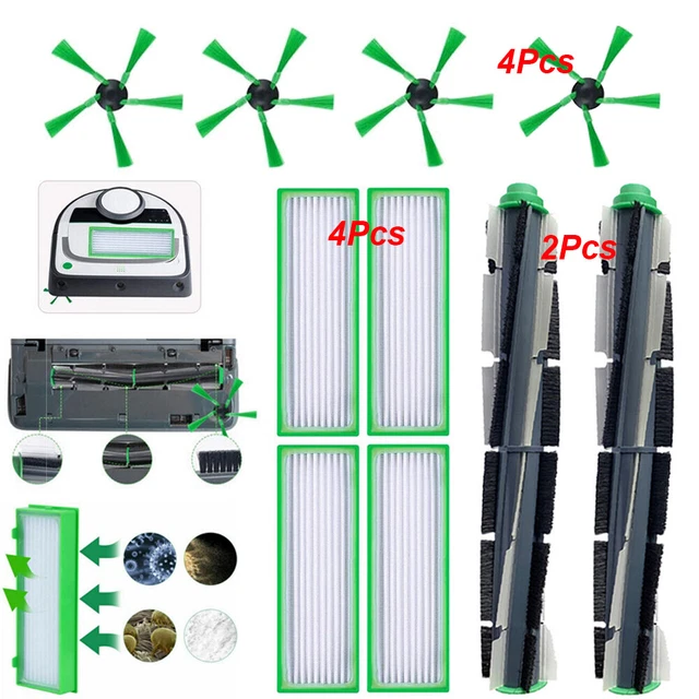 Convient Aux Vorwerk Kobold Vr200 - Vr300 Accessoires de Robot de