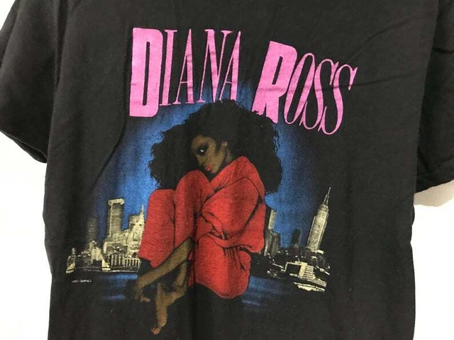 Diana Ross T- Shirt Men's Short Sleevee Cotton Tee Shirt All Size S M L 234XL NA