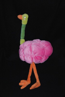 IKEA Doudou oiseau autruche flamant rose vert orange IKEA Oiseau Classique 