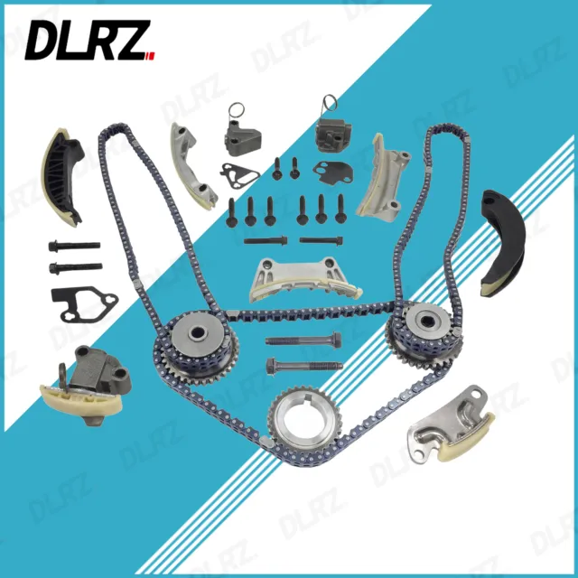 New For Cadillac Buick Chevy Saturn Pontiac 3.6L 3.0L Dohc Timing Chain Kit