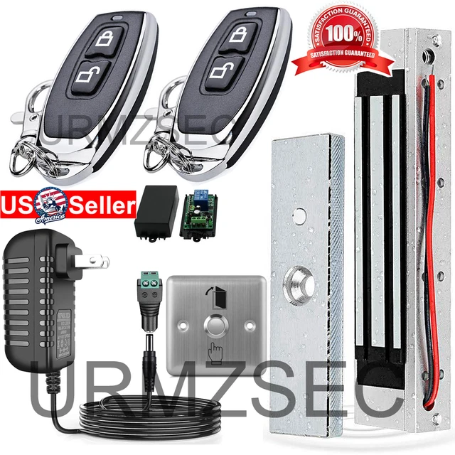 DIY DOOR ACCESS Control System, Electric Lock+ 2PCS Remote