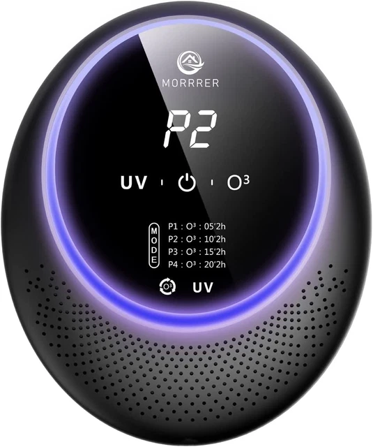 Morrrer Ozone Machine Odor Removal for Home & Pets Portable Ozone Generator