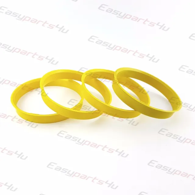 4x Spigot Rings 66,1 mm - 64,1 mm Conversion spigot rings for alloy wheels