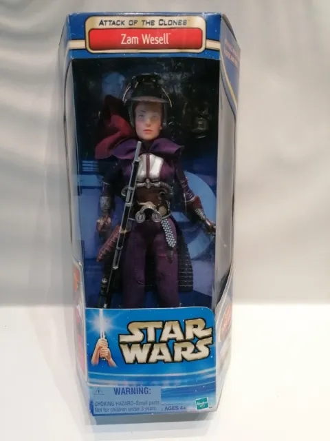 Action figure Star Wars 12 pollici Zamwessell Attack Of The Clones