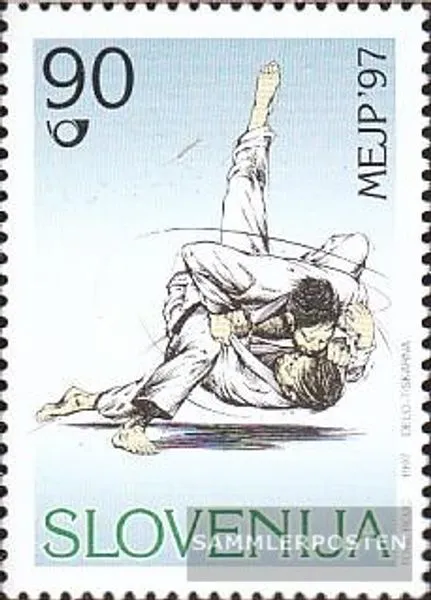 Slowenien 210 (kompl.Ausg.) postfrisch 1997 Judo-EM der Jugend
