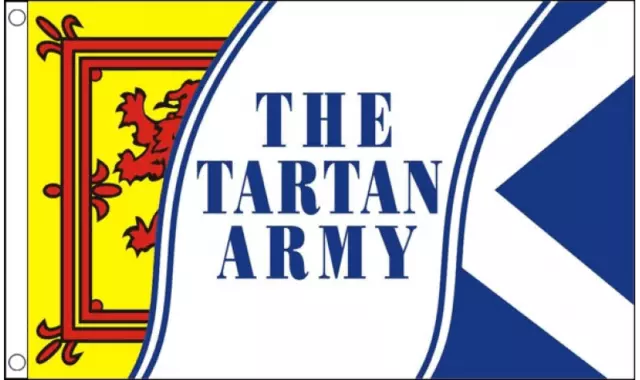 Scotland Football Flag 5'x3' - Tartan Army