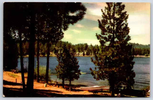 Postcard Lake Arrowhead, South California Unposted