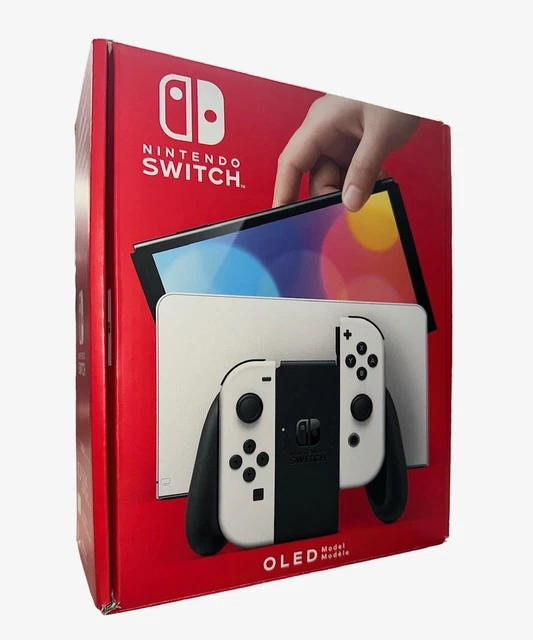 NINTENDO SWITCH OLED Model HEG001 Handheld Console 64GB White £239