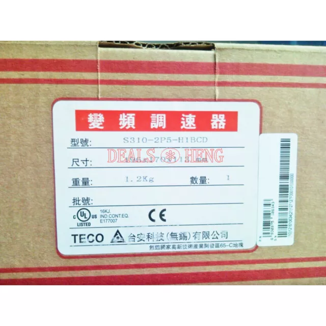 ONE TECO S310-2P5-H1BCD Inverter
