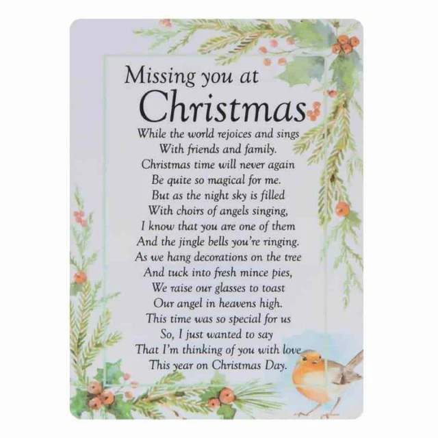 A Special Uncle Memorial Graveside Poem Keepsake Card Includes Free - View #6