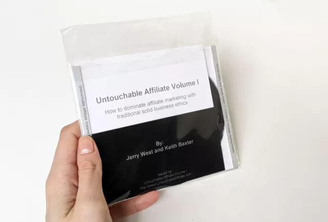 Untouchable Affiliate - Jerry West and Keith Baxter Volume I Afiliate Marketing