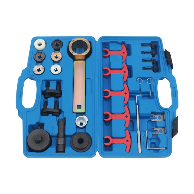 thumbnail image 2 of Engine Timing Tool Kit For Land Rover 200Tdi 300Tdi 2.5D & 2.5TD - Camshaft & Crankshaft Setting Kit With Storage Box 2 of 11
