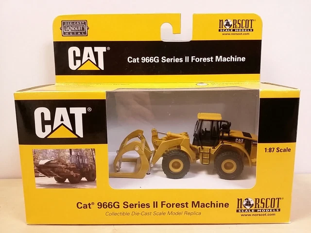 NORSCOT CATERPILLAR 966G Series 2 II Forest Machine 1:87 die
