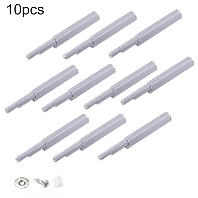 10pcs / Set Apertura a Pressione Ammortizzatore Paracolpi Armadi Porta, Cassetti