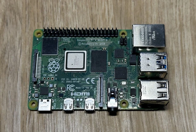 RASPBERRY PI 4 Model B, Single Board Computer (RPI4-MODBP) For Parts ...