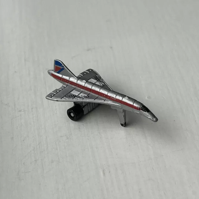 1987 Galoob Micro Machines British Airways Concorde Silver