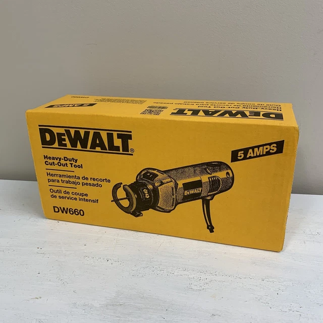 NIBDEWALT DW660 ROTARY Drywall Wall CutOut Tool £62.30 PicClick UK
