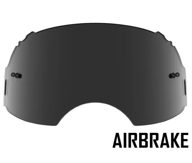 Goggle-Shop Remplacement Lentille Fumée Pour Oakley Airbrake Lunettes Motocross