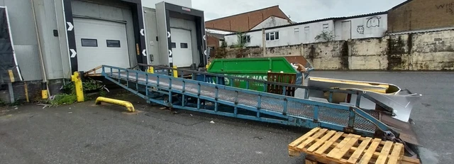 CHASE TITAN CONTAINER Loading Ramp For Forklift Heavy Duty 12m x 1.6m ...