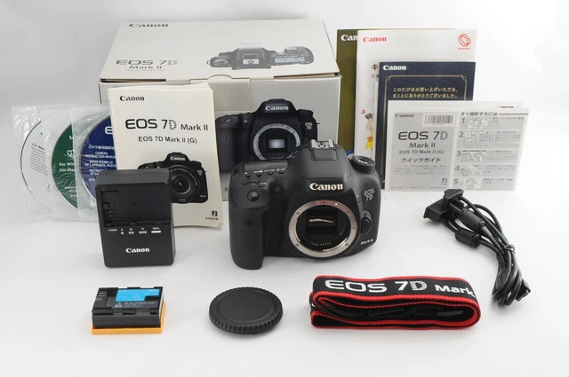 [Near Mint in Box] Canon EOS 7D Mark II 20.2MP Digital SLR Camera Body From JP