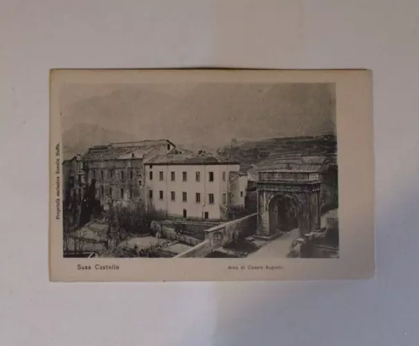 Ll652-Susa Castello -Torino-Arco Di Cesare Augusto