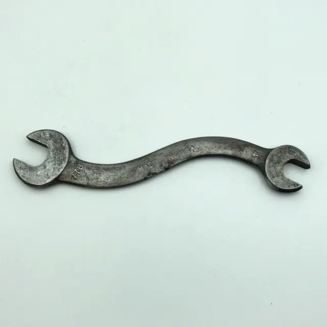 Antique 77B Williams S Wrench Double Open-End Drop Forged 1/2 9/16 Made In USA