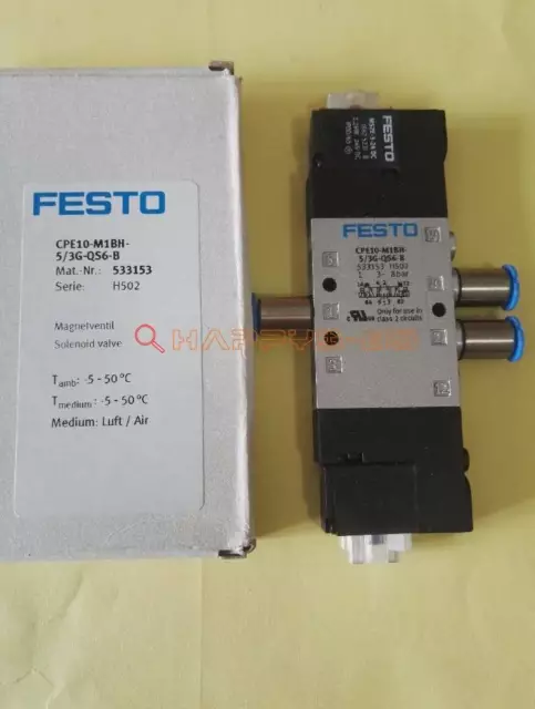 ONE NEW FESTO solenoid valve CPE10-M1BH-5/3G-QS6-B 533153