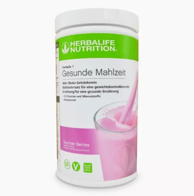 Herbalife Shake Formula 1 Summer Berries (550 gr)Diätgetränk zur Gewichtsredukt-