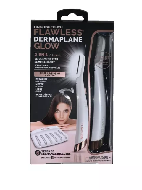 flawless dermaplane glow 2 en 1 etat neuf