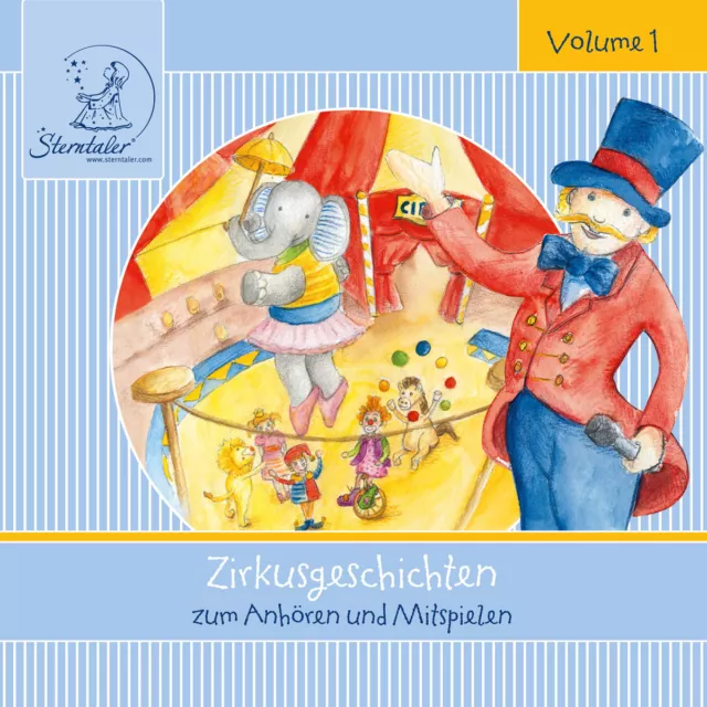 Kinder Hörspiel CD Sterntaler Zirkusgeschichten Zum Mitspielen für Kinder