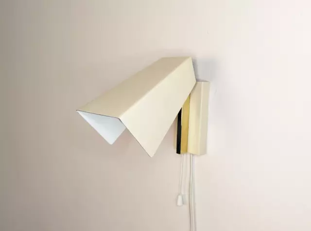 Vintage sconce, wall light, mid century danish space age design