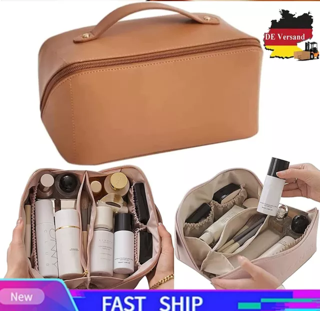 Reise Kulturtasche Kosmetiktasche Toiletbag Kulturbeutel Beautycase Waschtasche