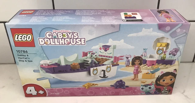 LEGO 10786 GABBY'S Dollhouse: Gabby & MerCat's Ship & Spa Age 4+ 88pcs ...